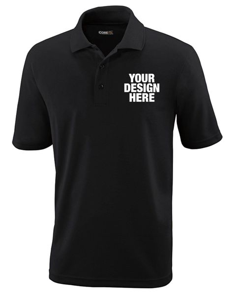 CORE365 Men's Origin Performance Piqu Polo - Custom Ribbons Now