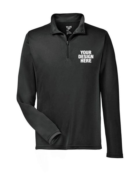 Team 365 Men's Zone Performance Quarter-Zip - Custom Ribbons Now