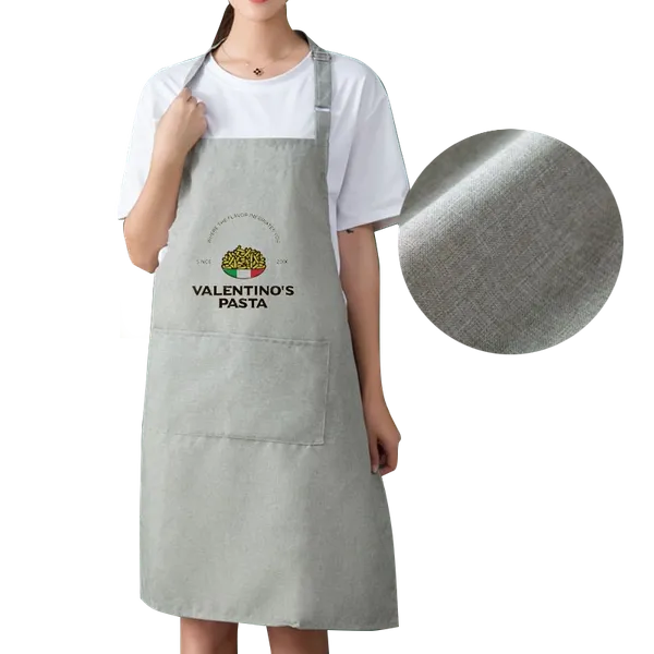 Cationic Solid Color Apron - Custom Ribbons Now
