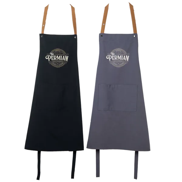 Denim Canvas Custom Made Apron - Custom Ribbons Now