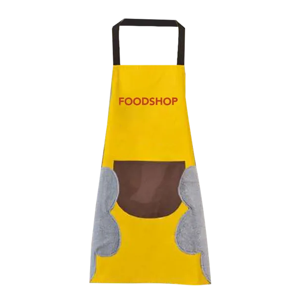 Waterproof Apron Semi-Flower Pocket - Custom Ribbons Now