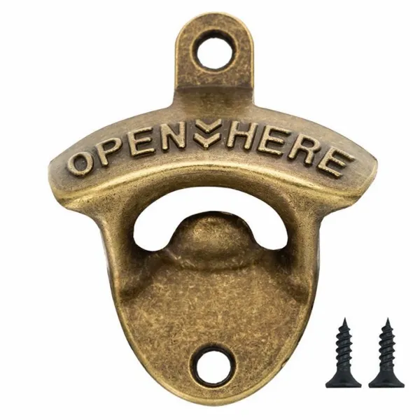 Brass Bottle Opener - Custom Ribbons Now