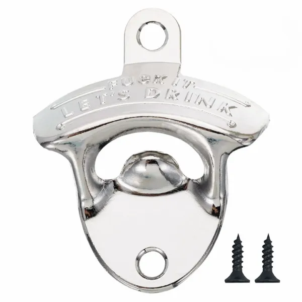 Shining Silver Bottle Opener - Custom Ribbons Now