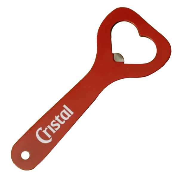 Heart-Shaped Bottle Opener - Custom Ribbons Now