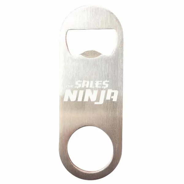 Portable Flat Bottle Opener - Custom Ribbons Now