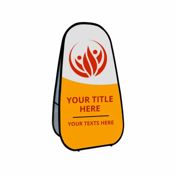 Vertical Pop Up Banners - Custom Ribbons Now