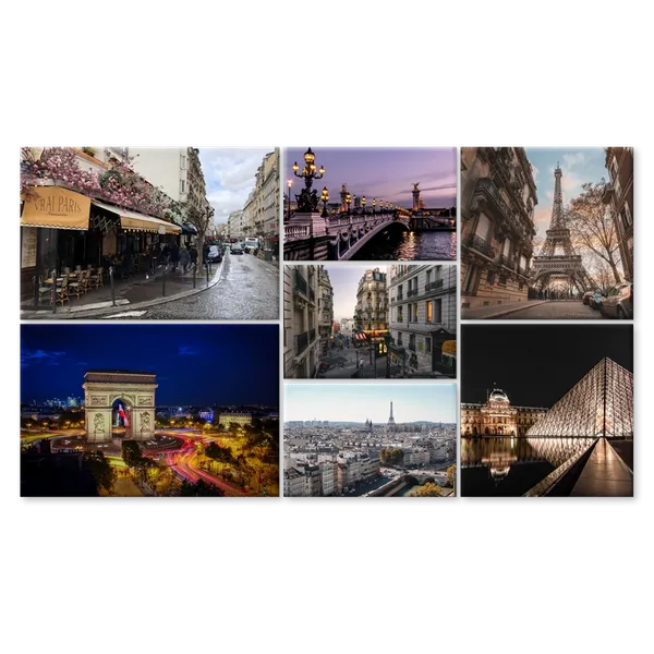 7-Panel Display - Custom Ribbons Now