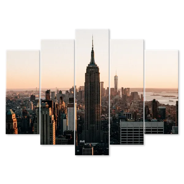 5-Panel Display - Custom Ribbons Now