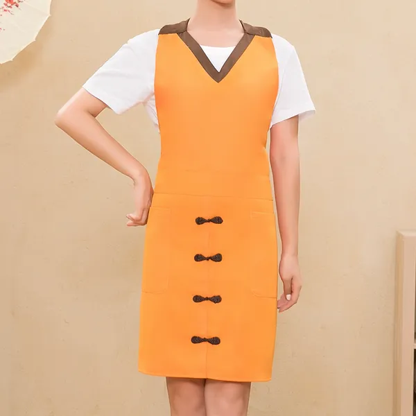 Modern Bungalow Polyester Apron - Custom Ribbons Now
