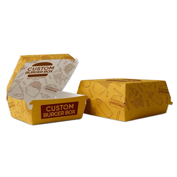 Hamburger Box - Custom Ribbons Now