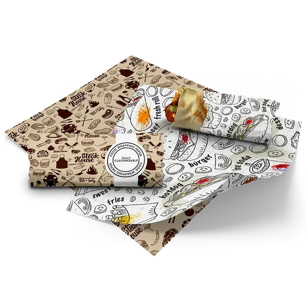 Food Wrapping Paper - Custom Ribbons Now