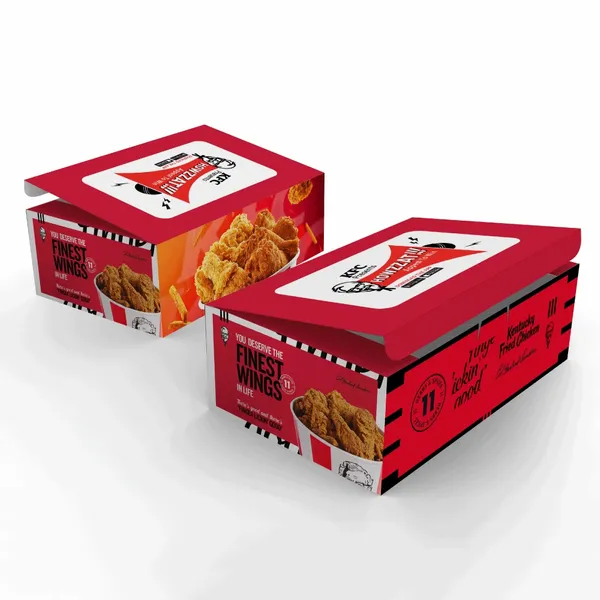 Fried Food Box - Custom Ribbons Now