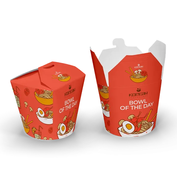 Noodle Container - Custom Ribbons Now