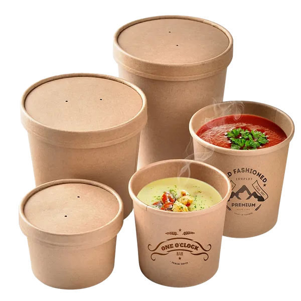 Paper Soup Container - Custom Ribbons Now