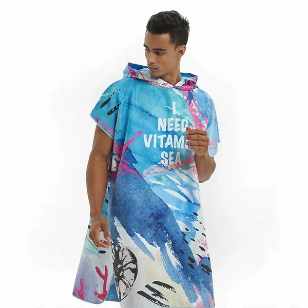 Custom Hooded Beach Towels - Custom Ribbons Now