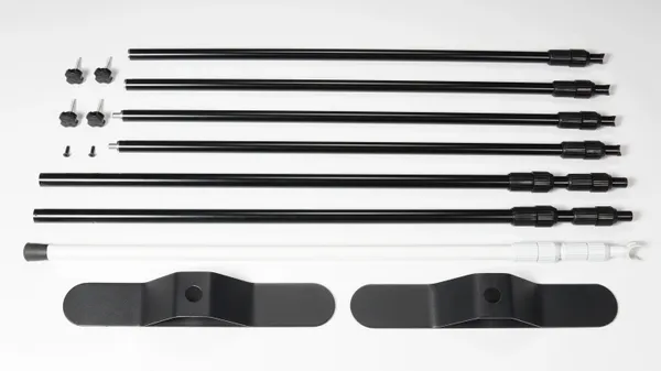 Adjustable Banner Stand Accessories - Custom Ribbons Now