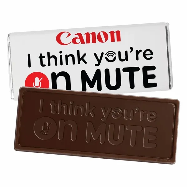 1.75 oz Chocolate Bar - Custom Ribbons Now