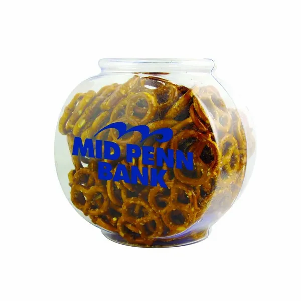 Fish Bowls - Salted Mini Pretzels - 940 - Custom Ribbons Now