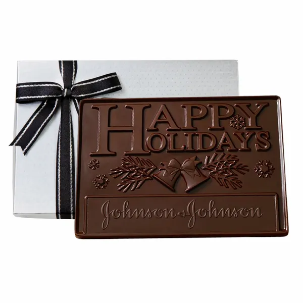Custom Chocolate Presentation Bar (2 lbs.) - Custom Ribbons Now