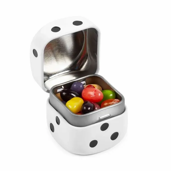 Roll the Dice Tin-Jelly Belly® - Custom Ribbons Now