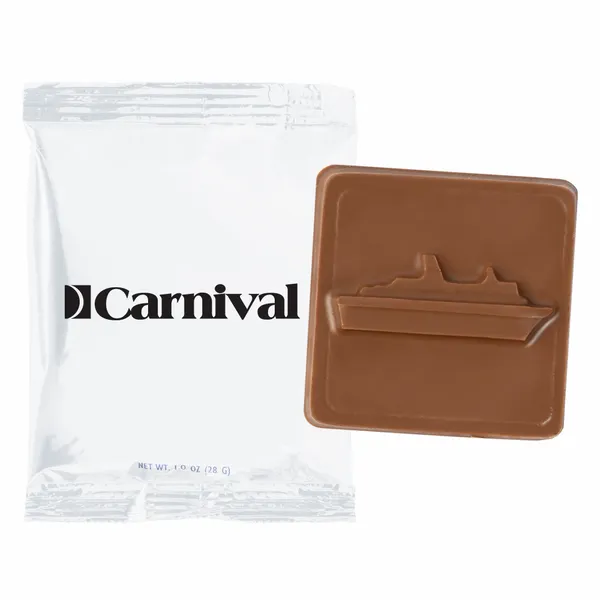 Wrapped Chocolate Squares - Custom Ribbons Now