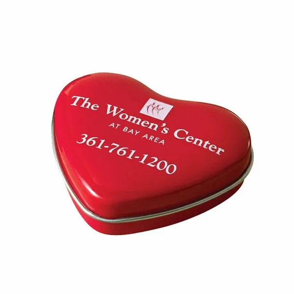Sweet Heart Tin - Custom Ribbons Now