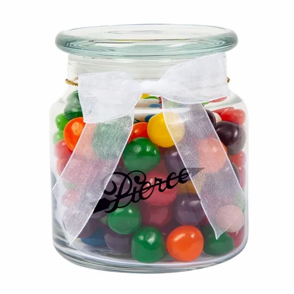 22oz. Glass Jar - Sour Balls - Custom Ribbons Now