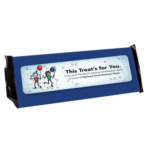 Overwrapped Hershey Bar - Custom Ribbons Now