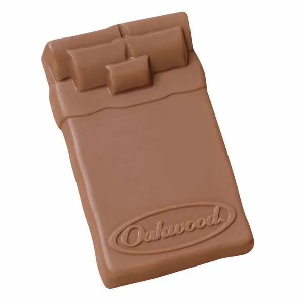 Chocolate Shapes-Bed - Custom Ribbons Now