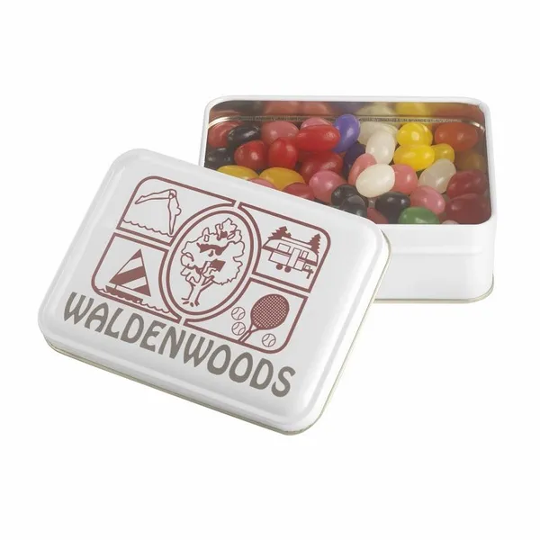 Keepsake Gift Tin - Jelly Beans - Custom Ribbons Now
