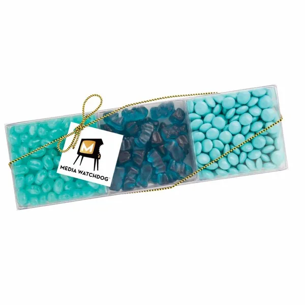 3 Way Square Acetate with Candy By Color - Custom Ribbons Now