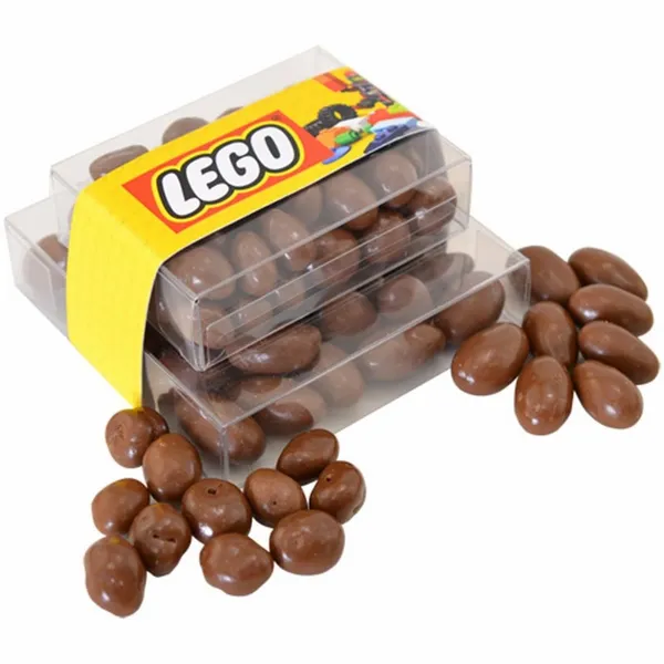 Double Stack Chocolate Acetate Tower - Custom Ribbons Now