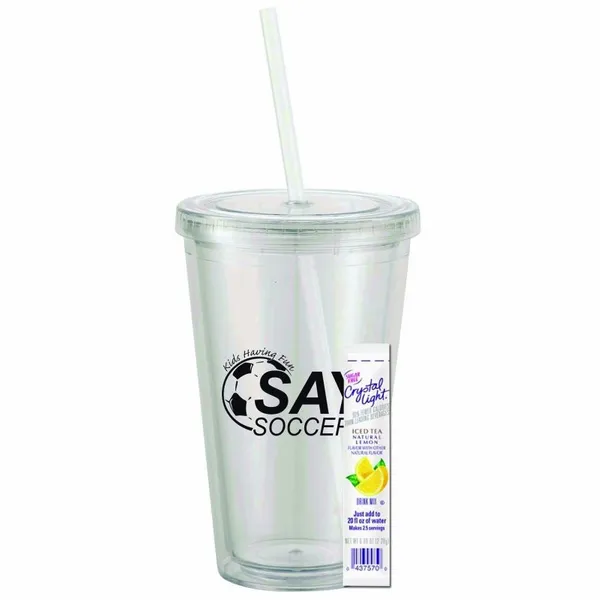 Iced Tea Tumbler - Custom Ribbons Now