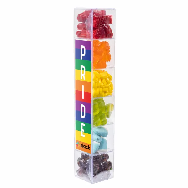 Pride Square Candy Tower - Custom Ribbons Now