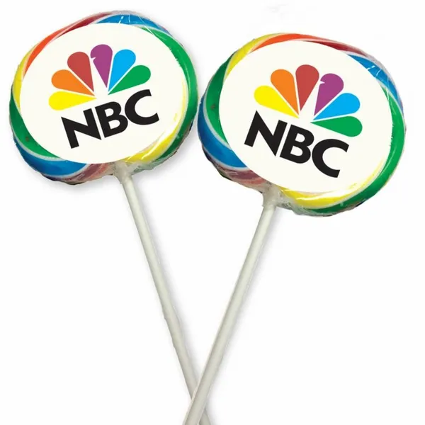 Rainbow Whirly Pop - Custom Ribbons Now