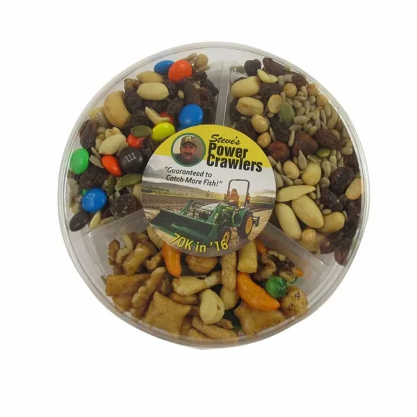 Small Shareable Acetate with Trail Mix - Custom Ribbons Now