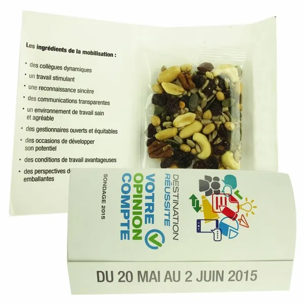 Calling Card - Raisin Nut Trail Mix - Custom Ribbons Now