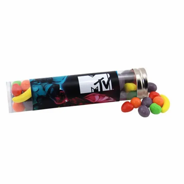 Tube with Candy Fruitz 6" Tube - Custom Ribbons Now