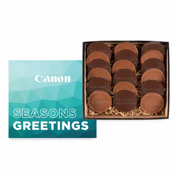 Round Cookie Gift Box - CFBFC - Custom Ribbons Now