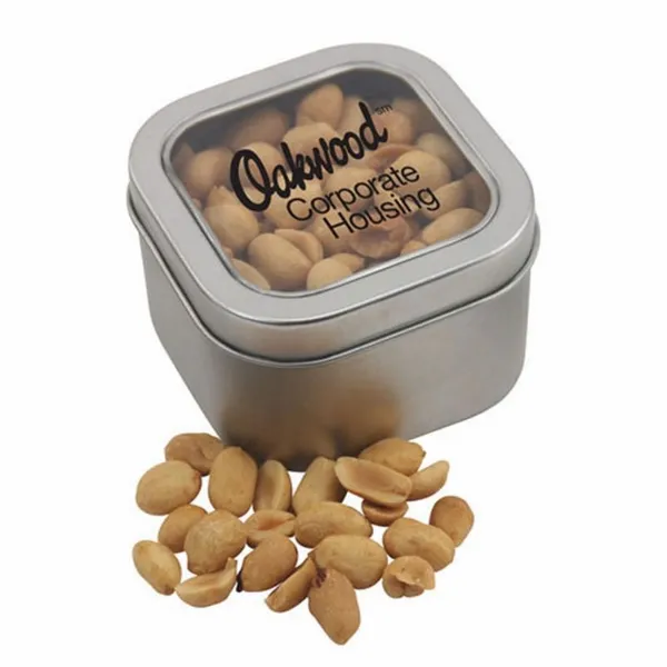 Window Tin with Peanuts - SBF2700 - Custom Ribbons Now