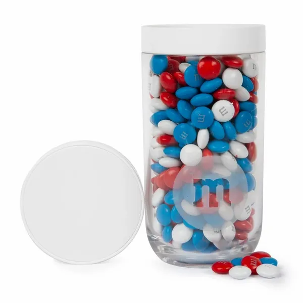 Choice M&M'S® in Gift Jar - Custom Ribbons Now