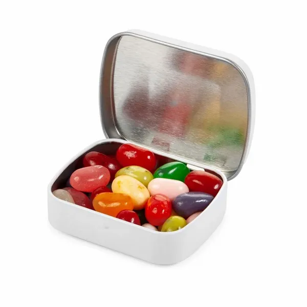 Domed Tin-Jelly Belly® - Custom Ribbons Now