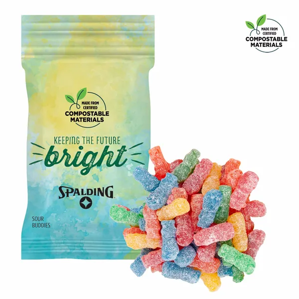 1oz ECO-Digibag, Compostable & Full Color, Sour Kids - Custom Ribbons Now