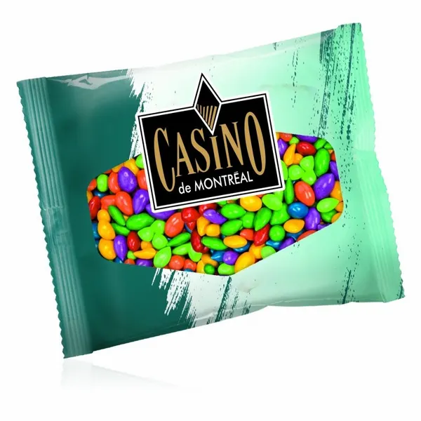 2oz. Full Color DigiBag™ with Chocolate Sunflower Seeds - Custom Ribbons Now
