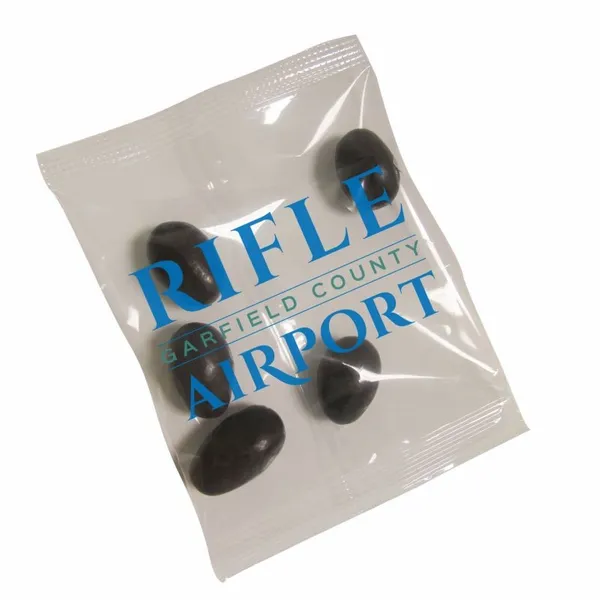 1/2oz. Snack Packs - Dark Chocolate Almonds - Custom Ribbons Now
