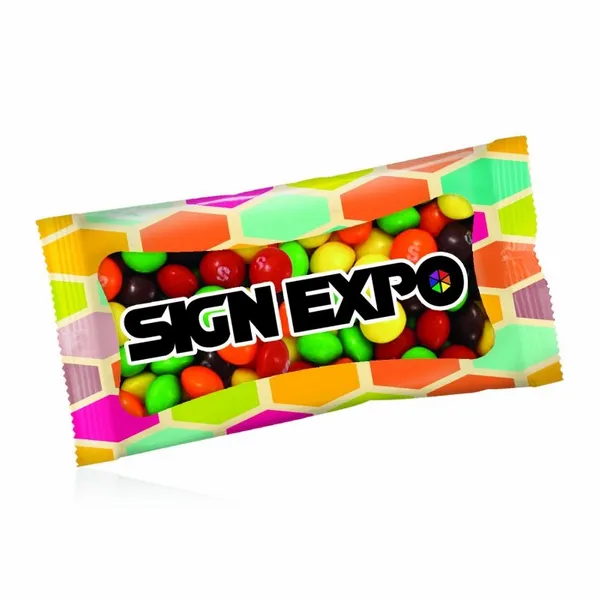 1oz. Full Color DigiBag™ with Skittles - Custom Ribbons Now