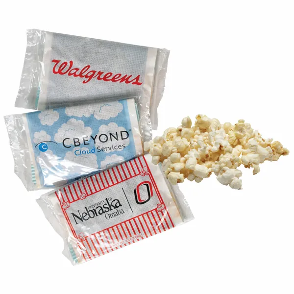 Custom Printed Single Microwave Popcorn Bag - Custom Ribbons Now