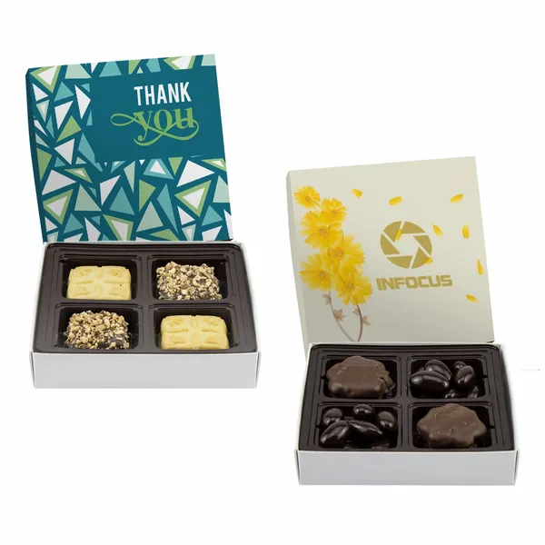 Square Custom Candy Box - Custom Ribbons Now