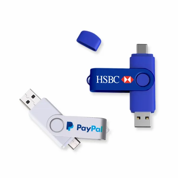 Mobile Spin USB - Custom Ribbons Now