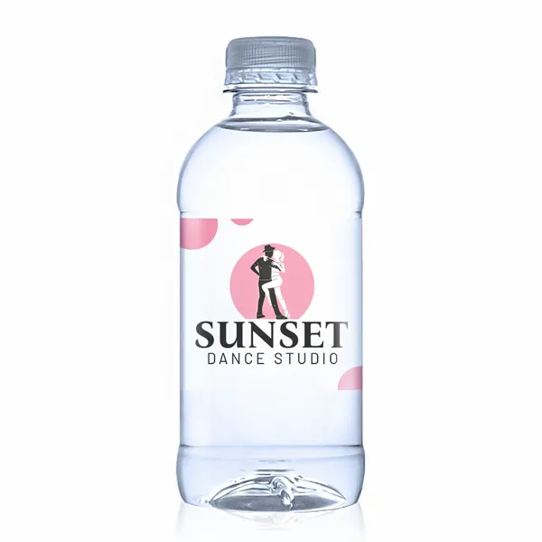 12 oz Bottled Water - Custom Ribbons Now